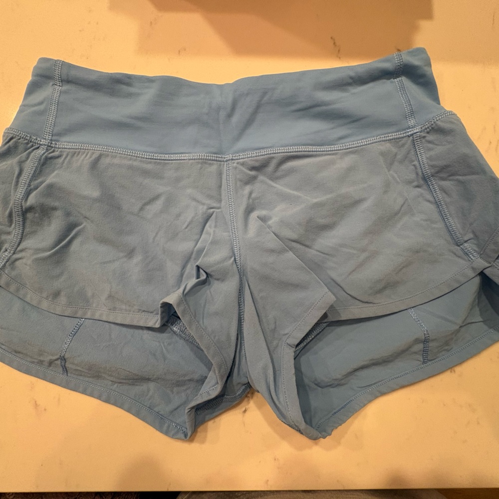 lululemon athletica Blue running shorts